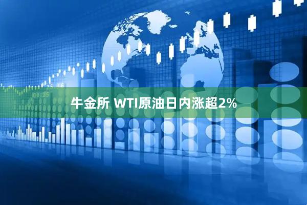 牛金所 WTI原油日内涨超2%