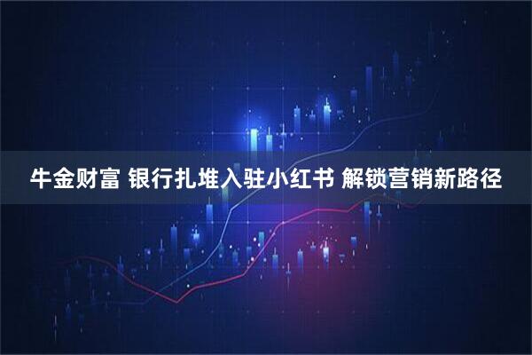 牛金财富 银行扎堆入驻小红书 解锁营销新路径