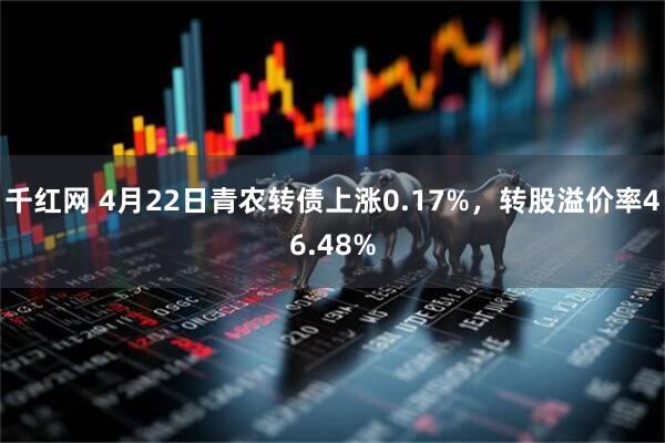 千红网 4月22日青农转债上涨0.17%，转股溢价率46.48%